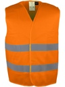 
Gilet Haute Visibilité Polyester Fermeture auto-agrippante - Single Safety