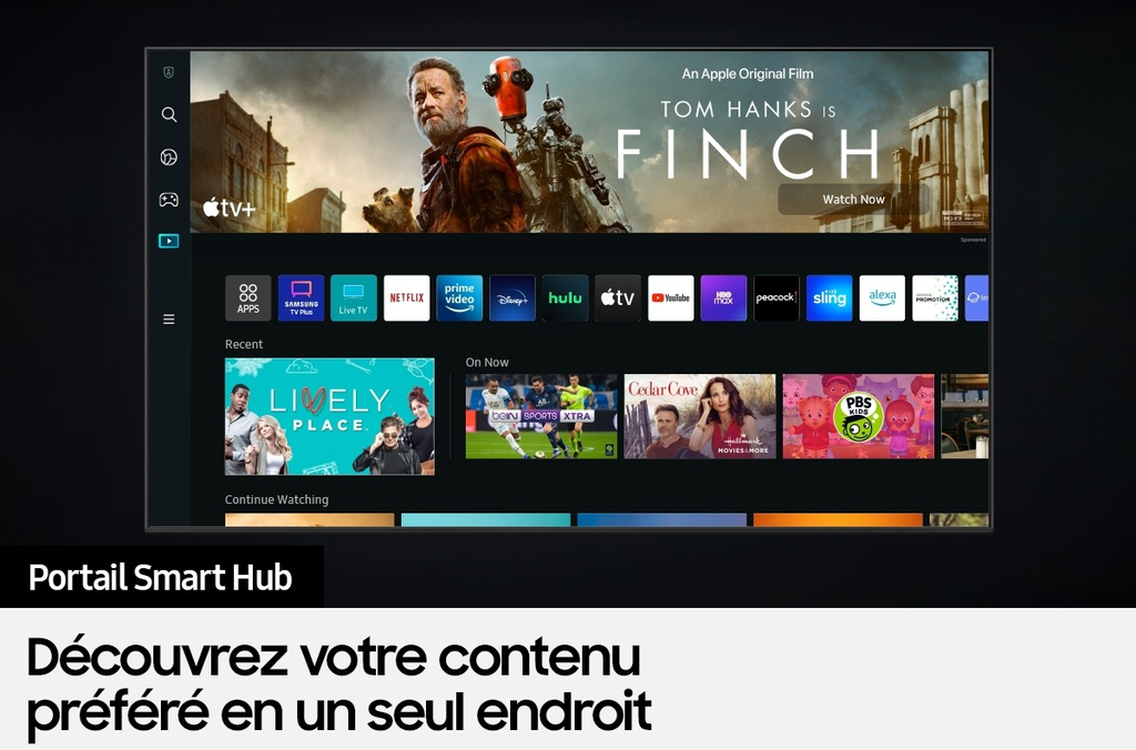 Téléviseur Samsung 50" Q60B smart TV QLED UHD 4K 
