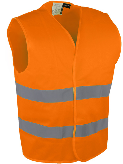 Gilet Haute Visibilité Polyester Fermeture auto-agrippante - Single Safety